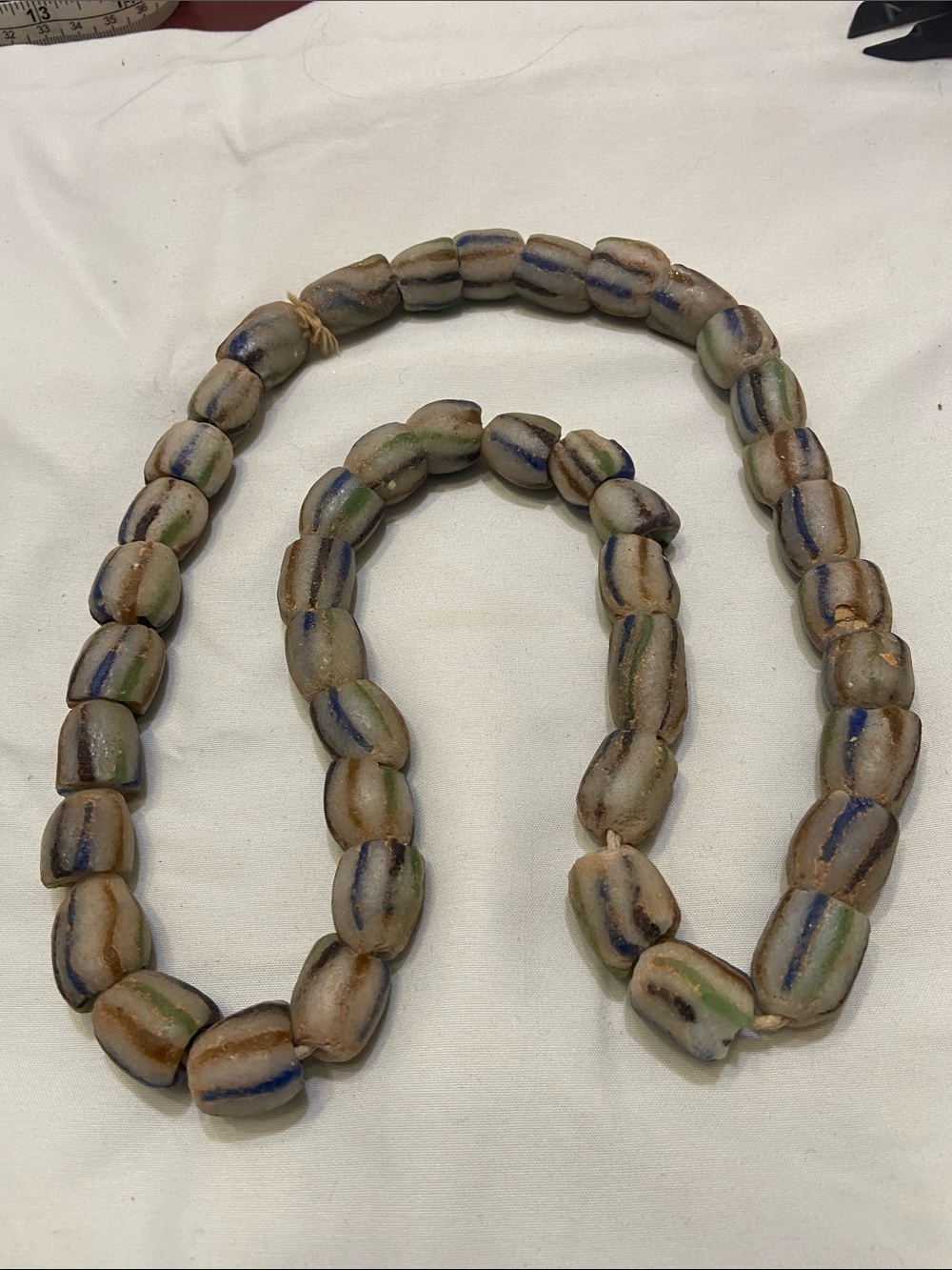 Large Handmade African Sandstone Beads